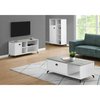 Monarch Specialties Tv Stand, 48 Inch, Console, Storage Cabinet, Living Room, Bedroom, Laminate, Grey I 2840